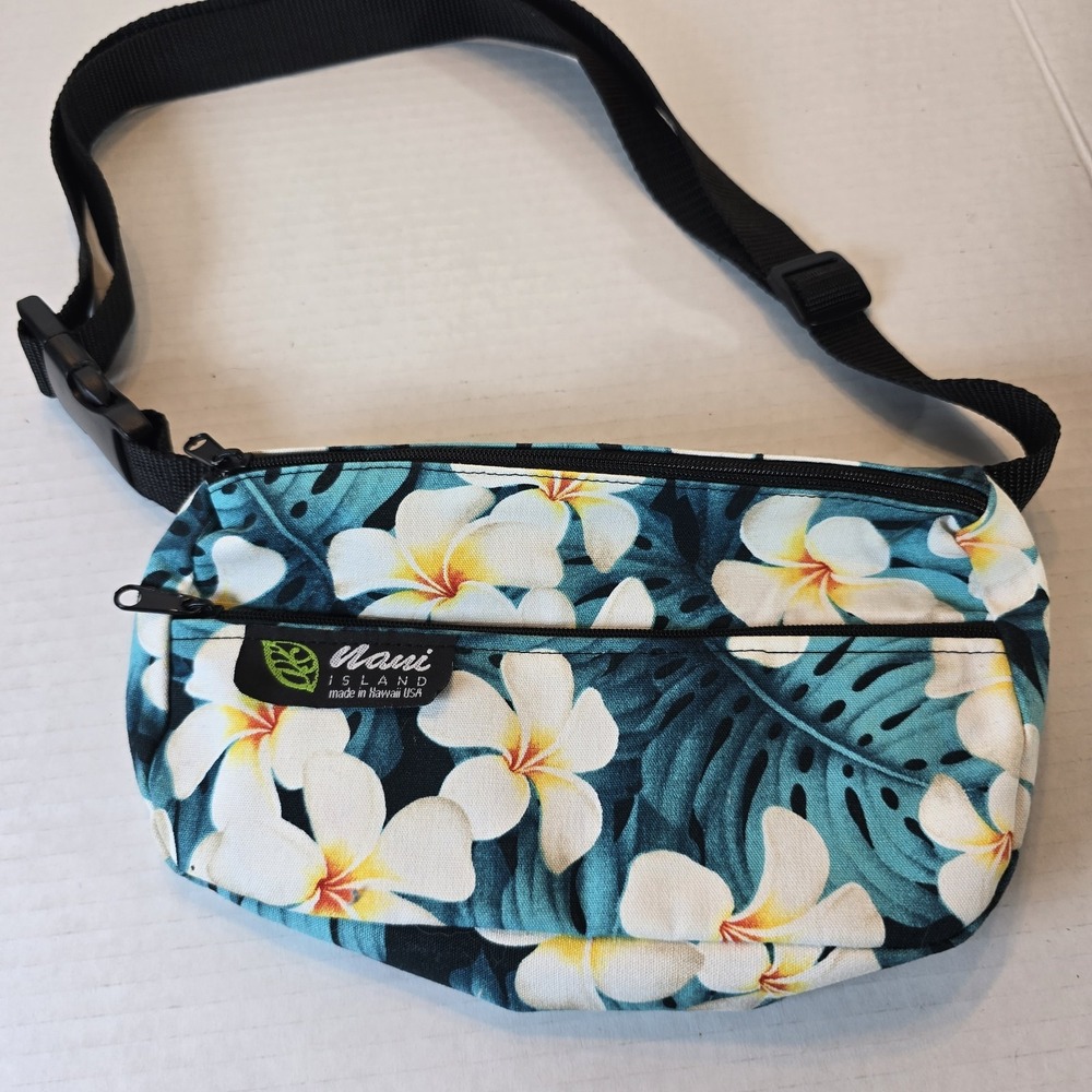 Nani HAWAIIAN FLORAL PRINTED fanny pack  waist belt‎